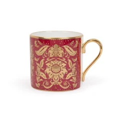 Acanthus Pink Coffee Cup And Saucer