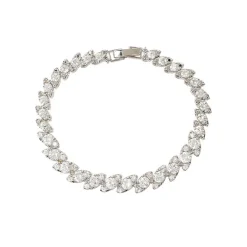 Buckingham Palace Slim Oval Crystal Bracelet