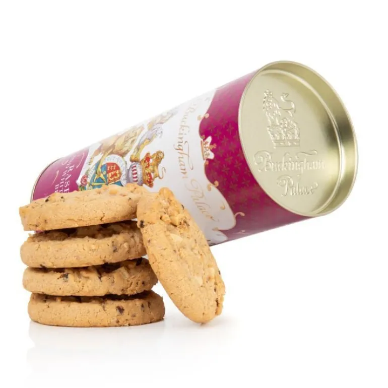 Buckingham Palace White Chocolate And Raspberry Biscuit Tube