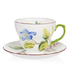 Chelsea Porcelain Teacup & Saucer