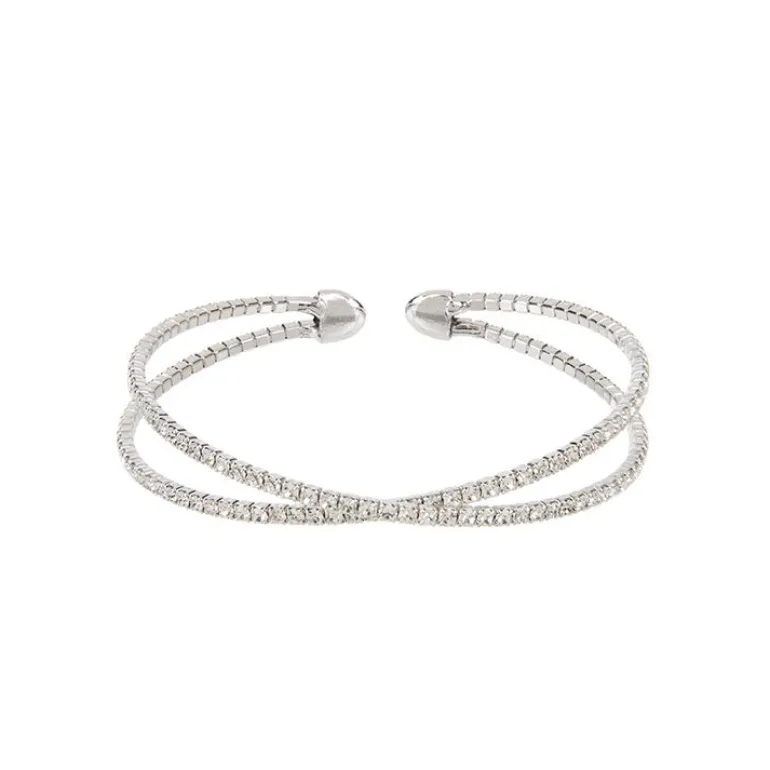 Crystal Cross Bracelet