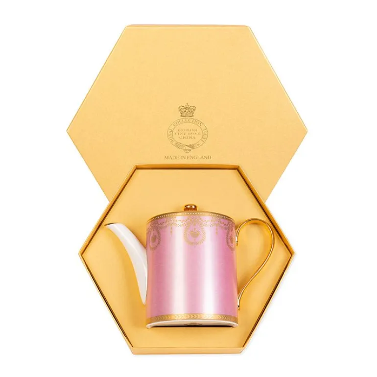 Imperial Russian Pink Coffee Pot