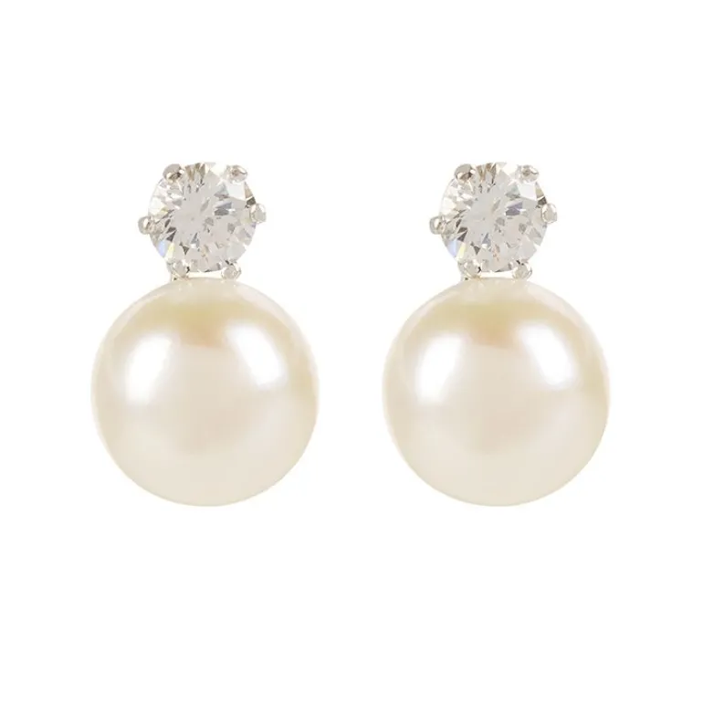 Large Pearl Earrings