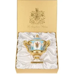 Limited Edition Coat Of Arms Gadroon Vase