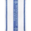 Palace Of Holyroodhouse Blue Waffle Tea Towel
