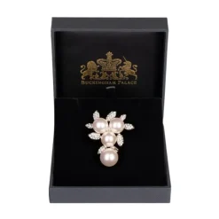 Pearl Drop Brooch