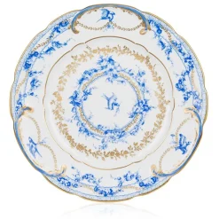 Royal Birdsong Gilded Dinner Plate
