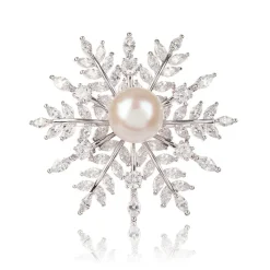 Snowflake Brooch