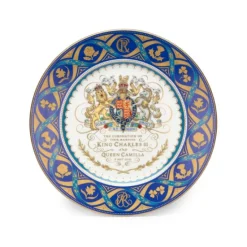 The Coronation Dessert Plate