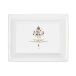The King'S 75Th Birthday Limited Edition Red Tray