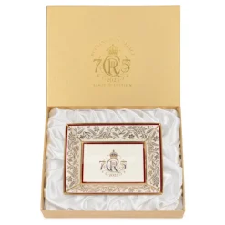 The King'S 75Th Birthday Limited Edition Red Tray
