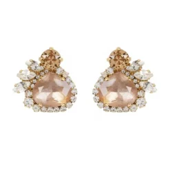 Vicki Sarge Pink Stud Earrings