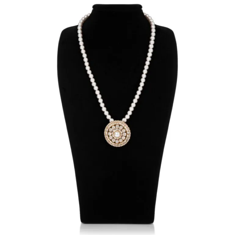 Vicki Sarge Single Strand Pearl Necklace