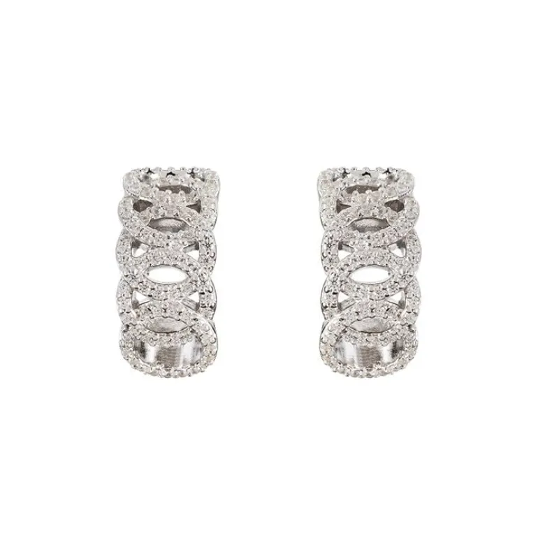 Vladimir Half Hoop Earrings